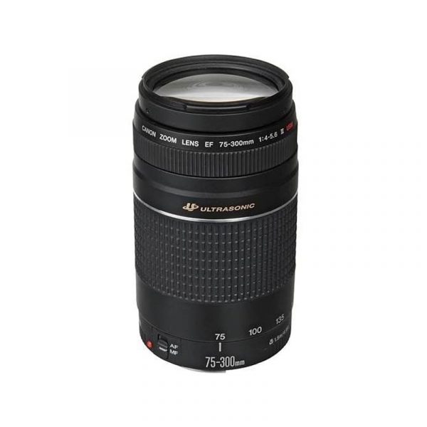 Lente CANON EF 75-300 MM F/4-5.6 III (REFURBISHED)